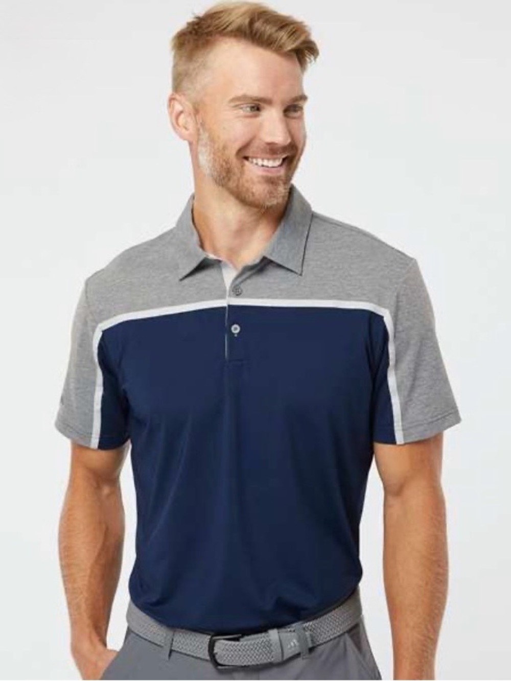 ADIDAS Short Sleeve Golf Polo Shirt